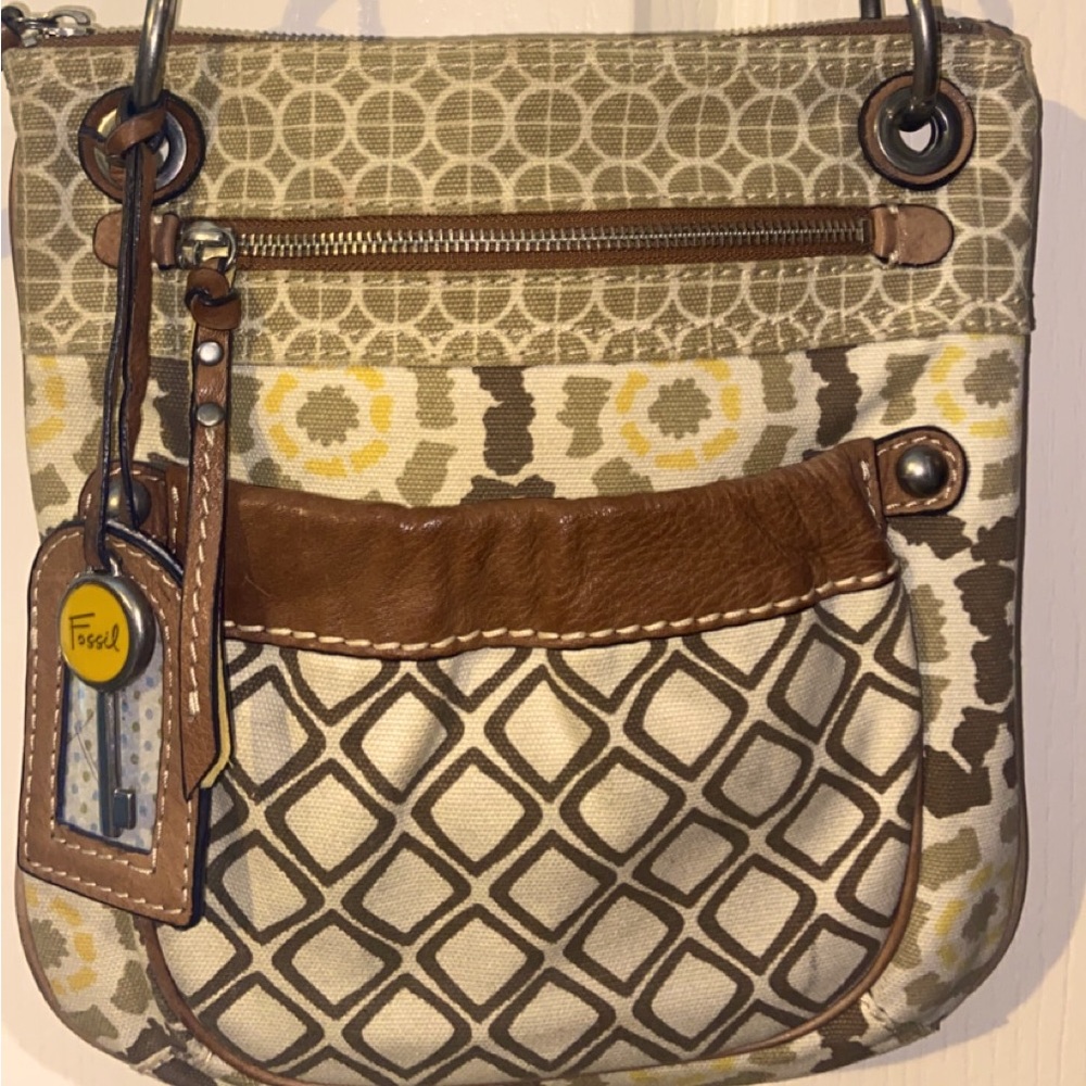 Vintage Fossil crossbody bag